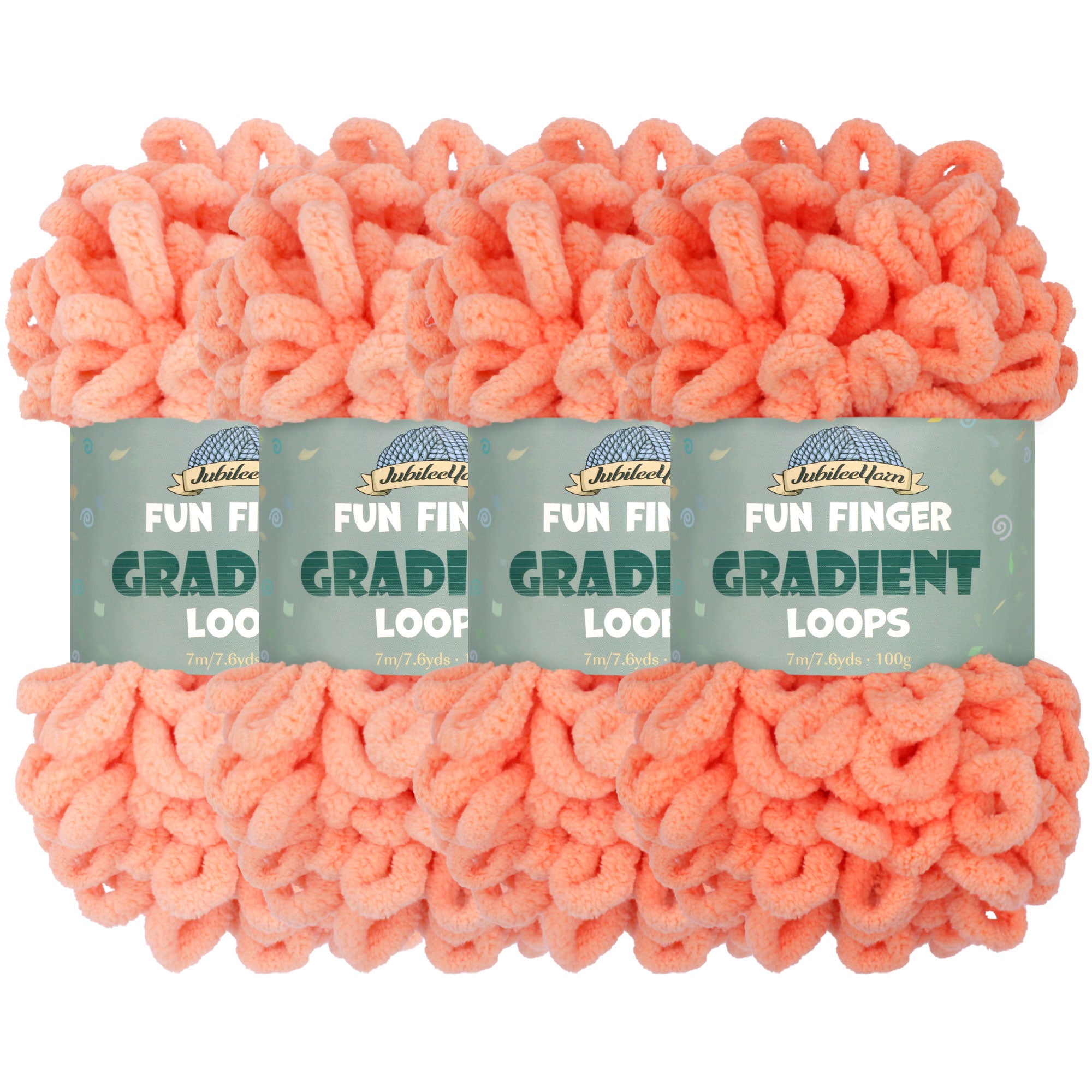 Fun Finger Gradient Loops Yarn