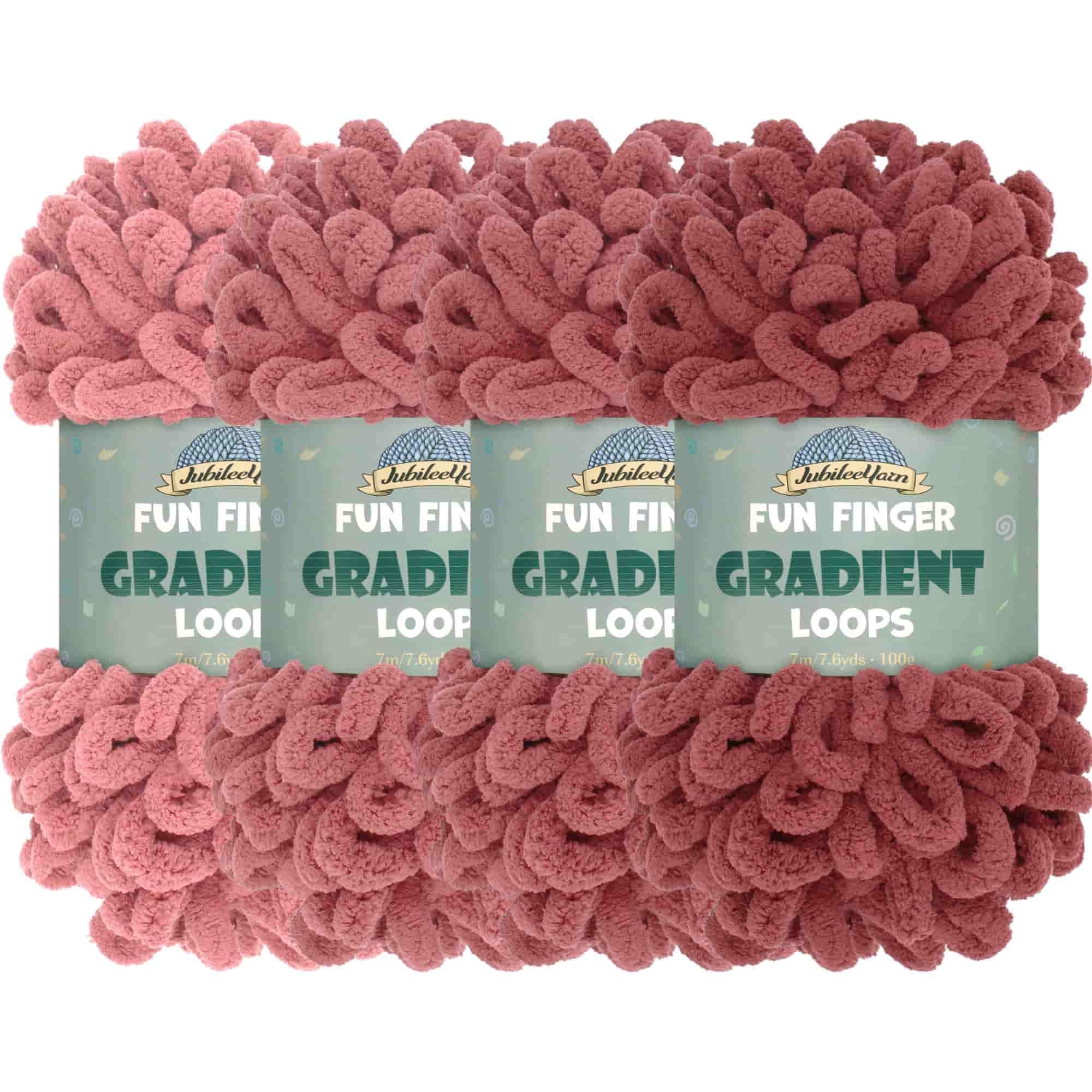 Fun Finger Gradient Loops Yarn