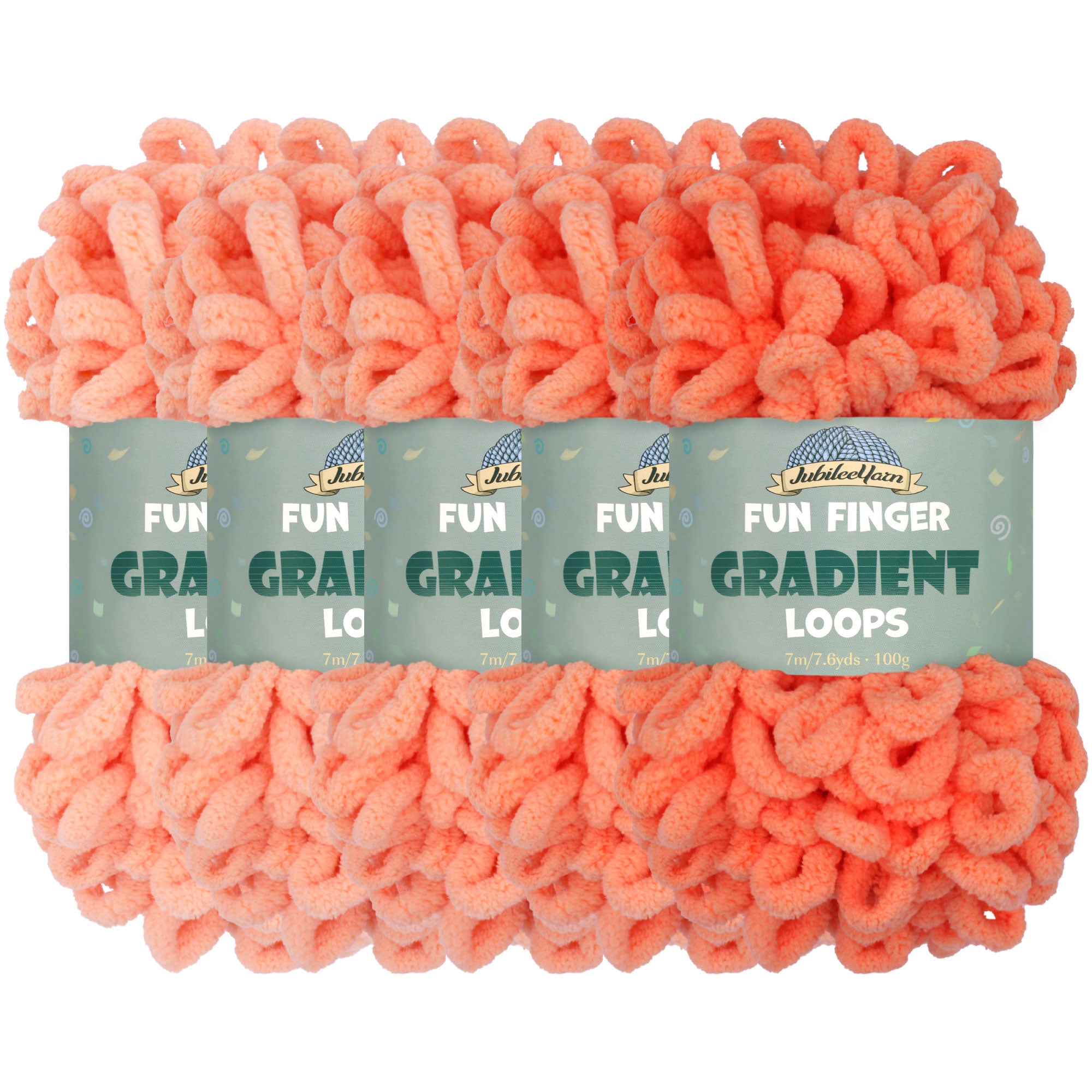 Fun Finger Gradient Loops Yarn