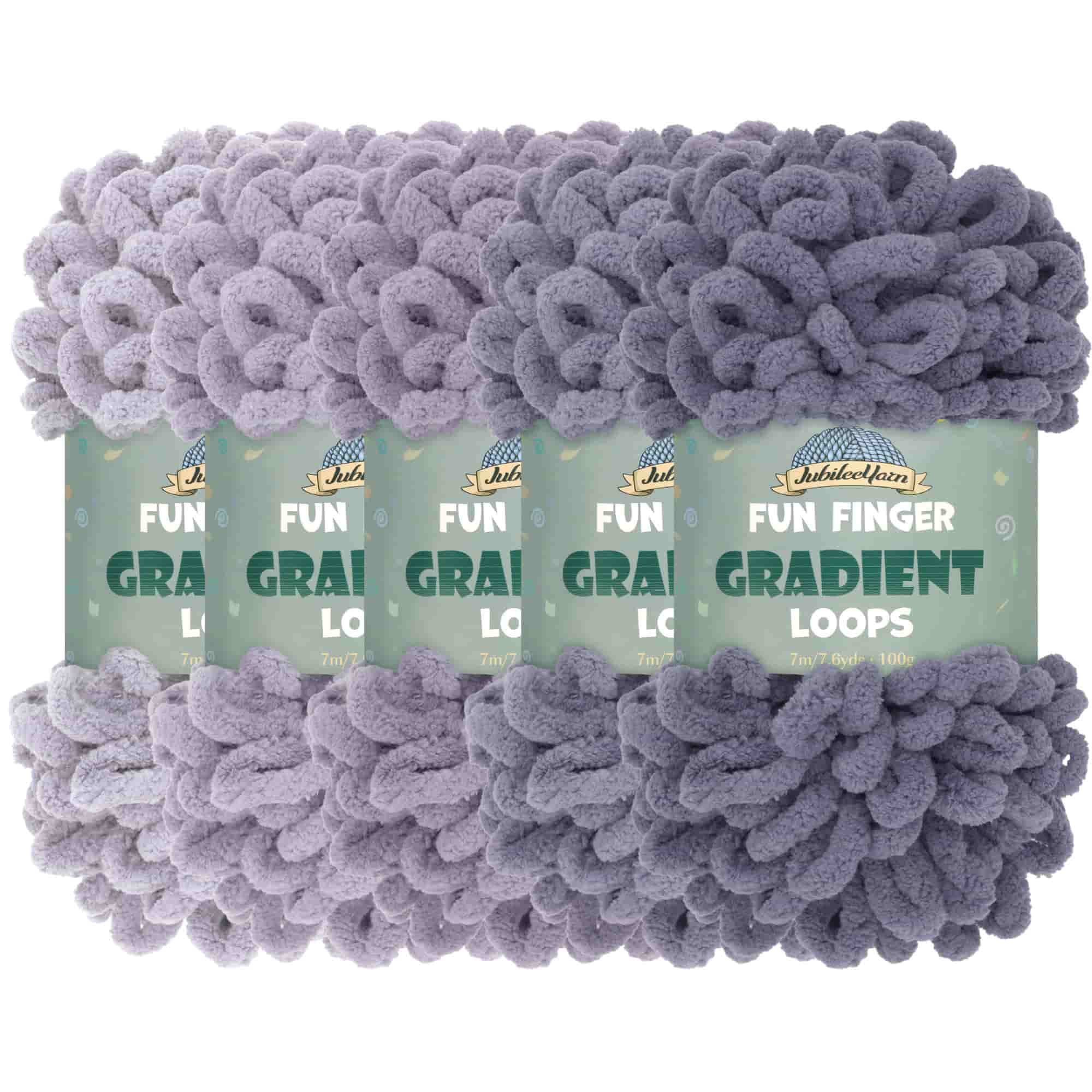 Fun Finger Gradient Loops Yarn