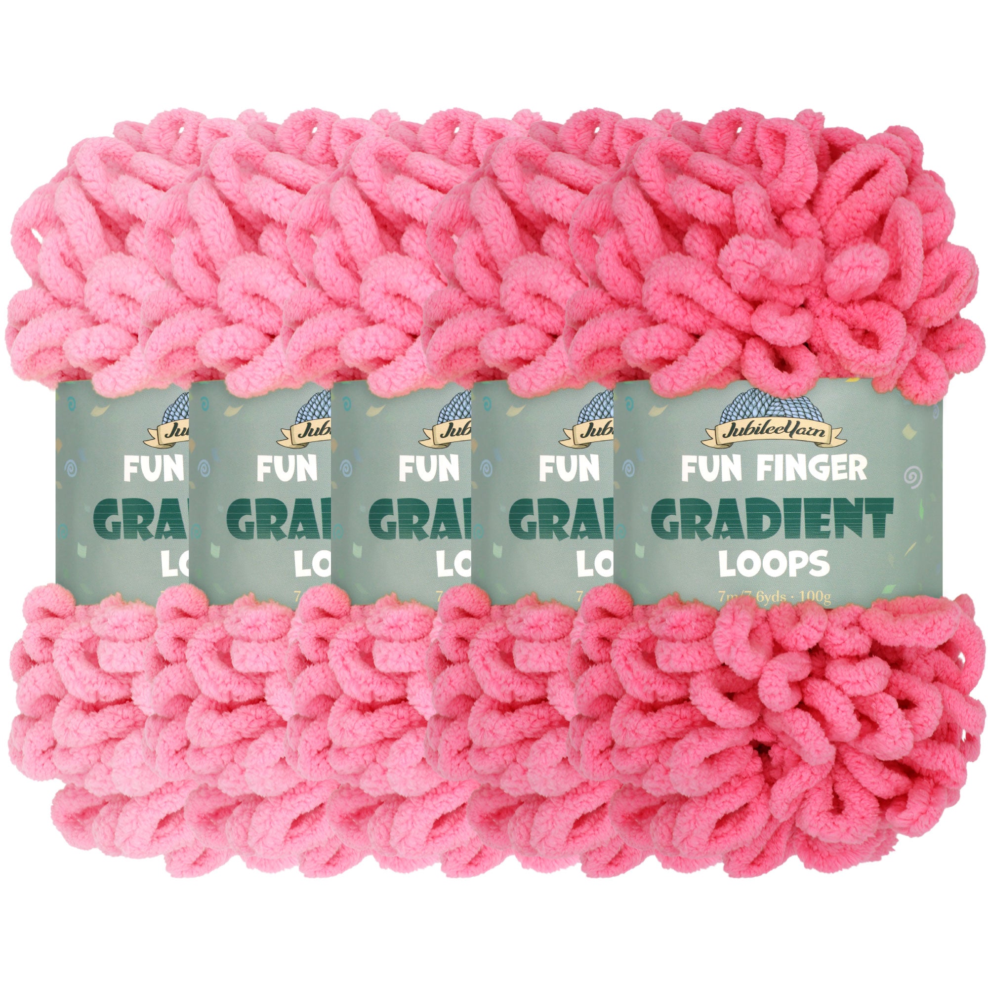 Fun Finger Gradient Loops Yarn