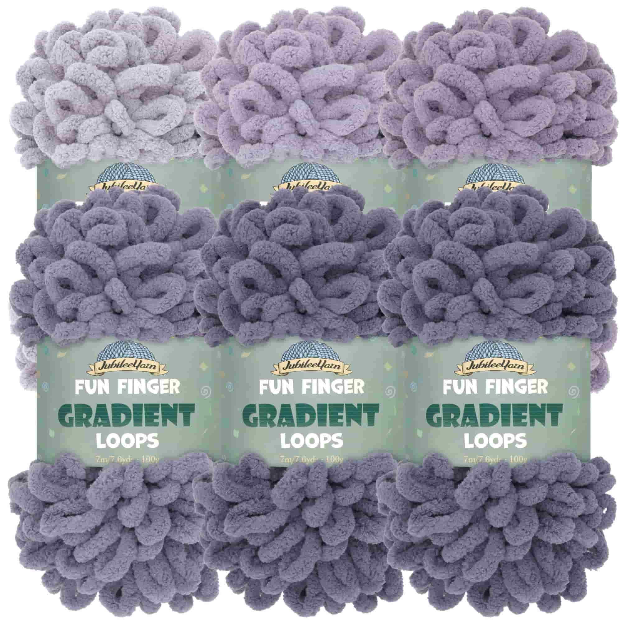 Fun Finger Gradient Loops Yarn
