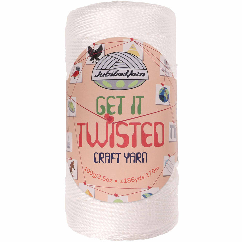 White weaving yarn cone 
