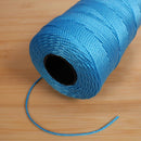 Weaving yarn cone with string