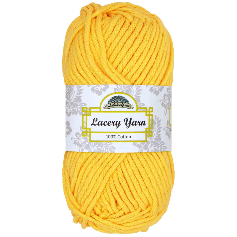 BambooMN Brand - Lacery Yarn 100g - 4 Skeins - 100% Cotton - Burnt Orange - Color 407
