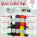 Soft Touch Acrylic Yarn: Mini Bonbons