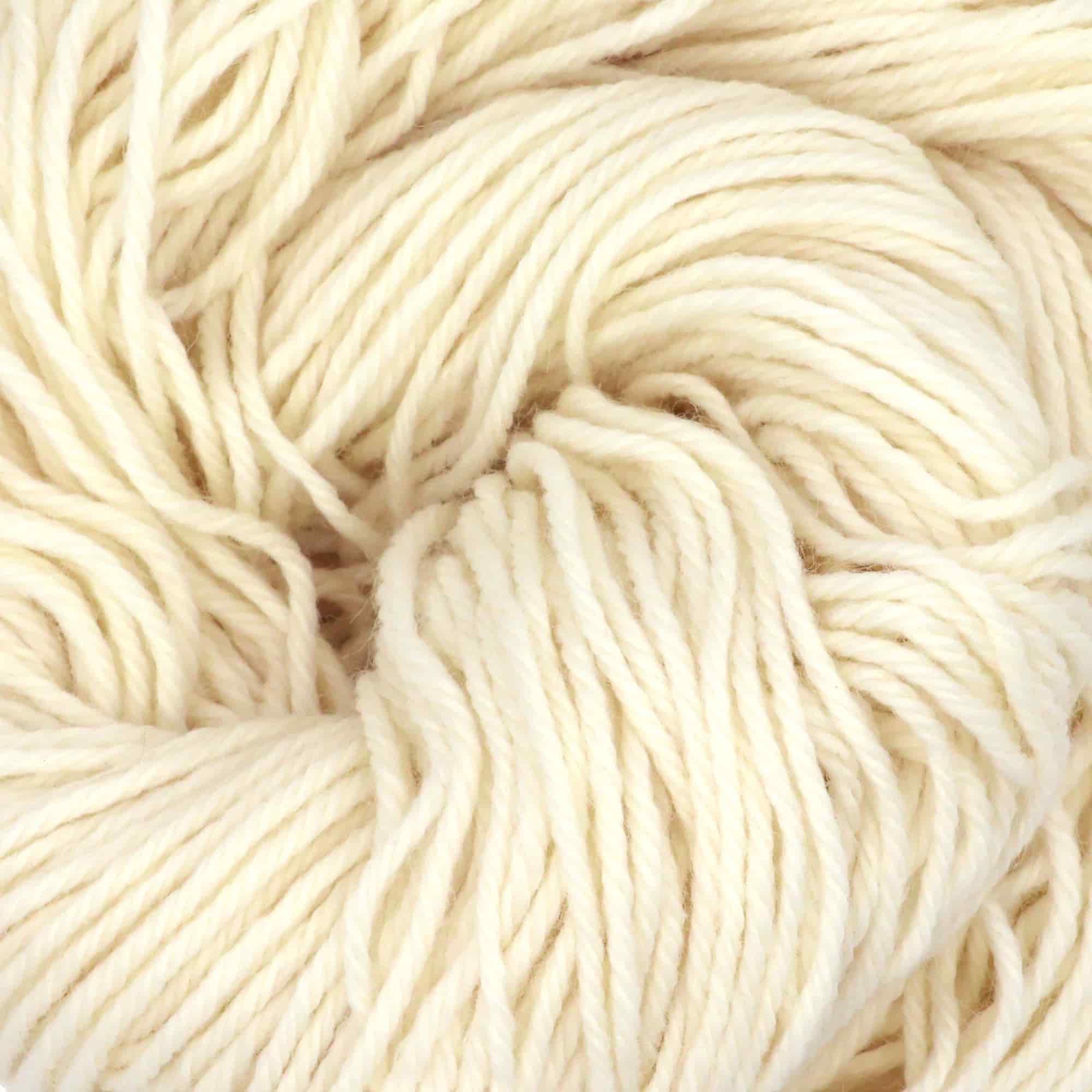 Undyed Wool/Nylon Blend Chunky Yarn