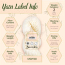 Undyed Bamboo Cotton Sport Yarn