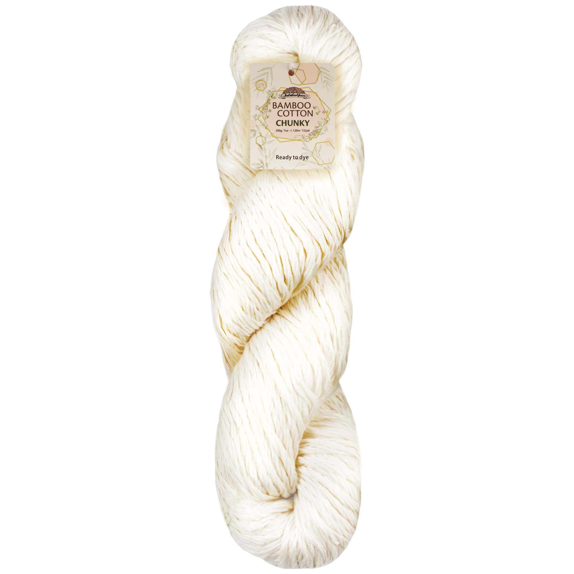 Undyed Bamboo Cotton Chunky Yarn