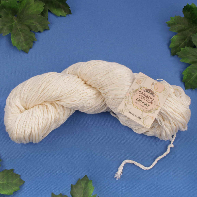 Undyed Bamboo Cotton Chunky Yarn