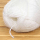 Undyed Nylon/Acrylic/Wool Blend Fine Yarn