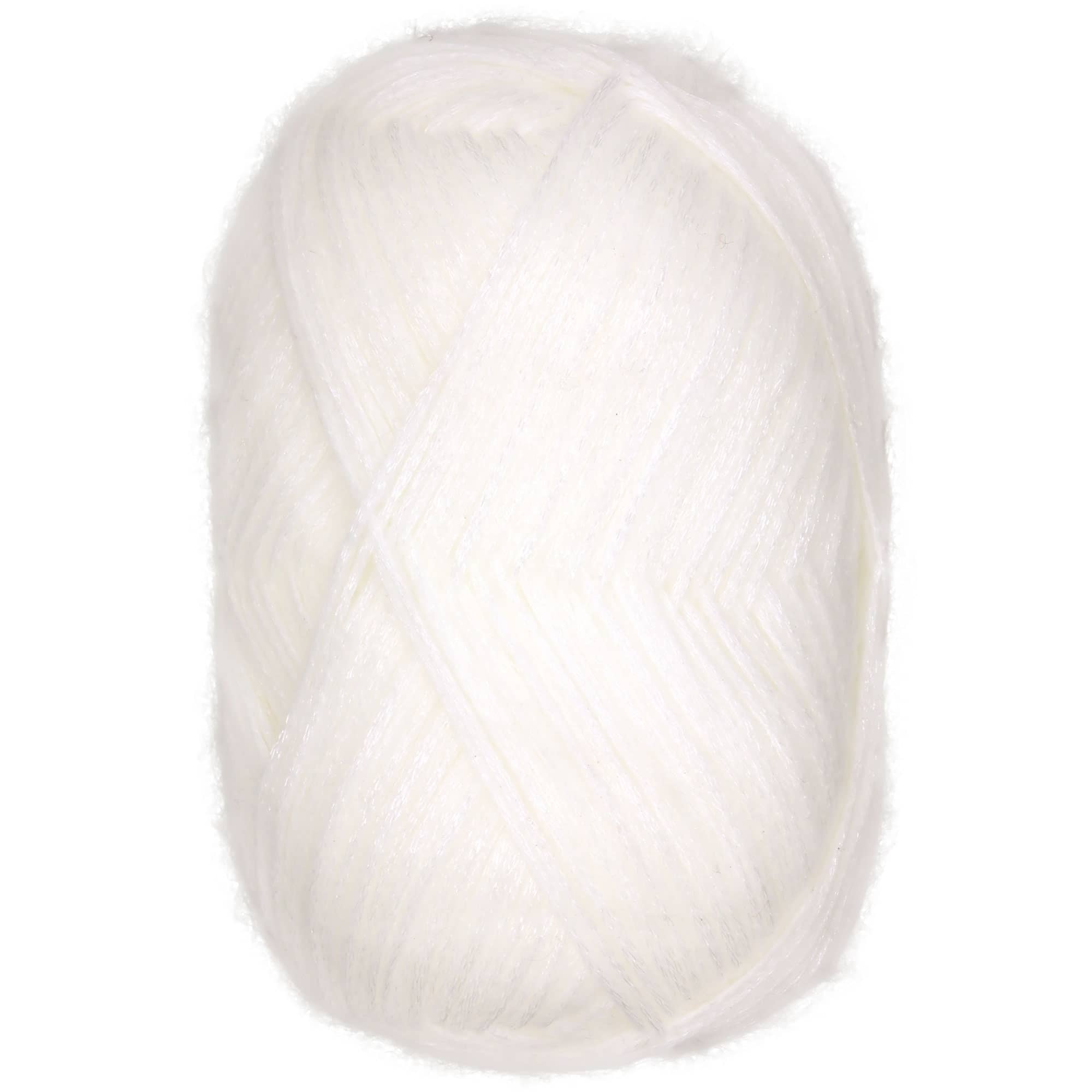 Undyed Nylon/Acrylic/Wool Blend Fine Yarn