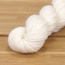 Undyed Superwash Wool Light Worsted Yarn