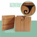 Bamboo Yarn Box & Embroidery Scissor Combo