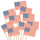 USA Flag Bamboo Food Picks