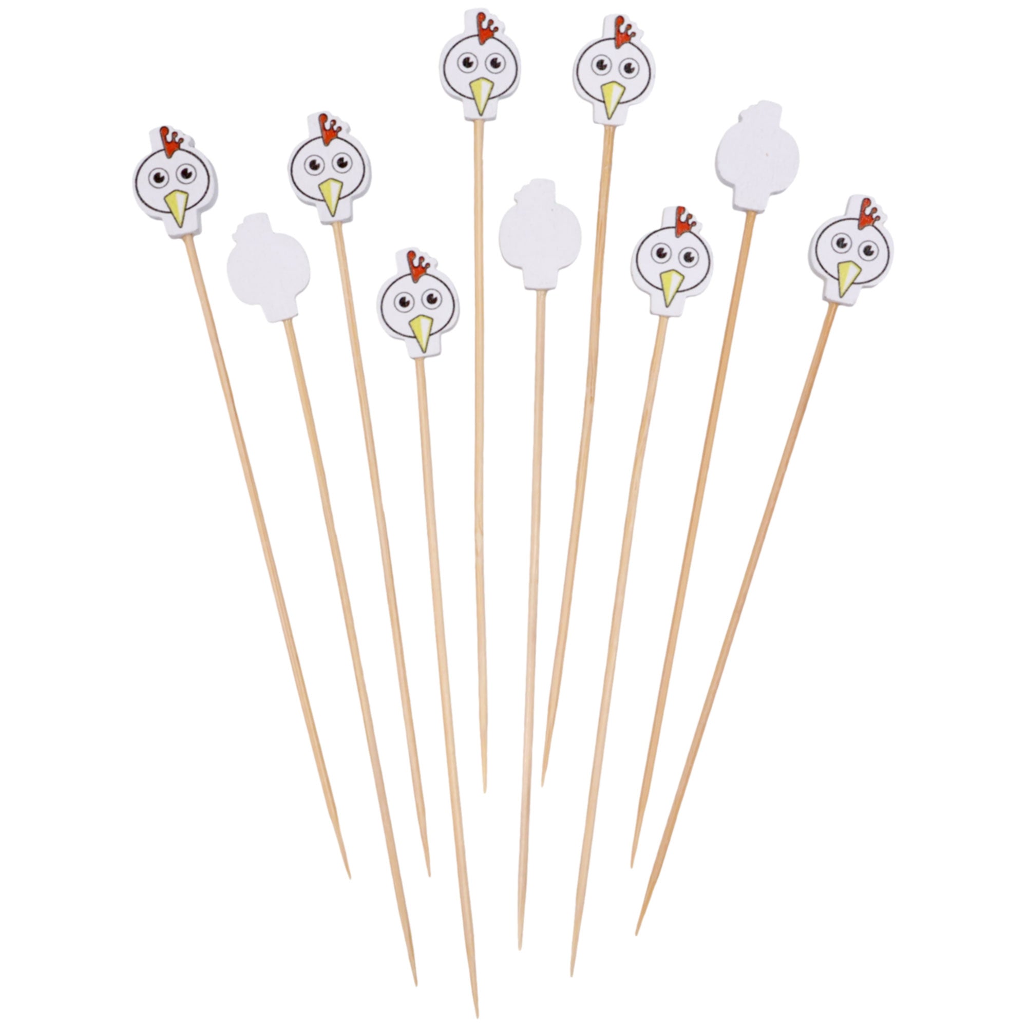 Chicken Bamboo Food Picks