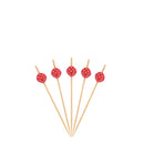 Dice Bamboo Food Picks