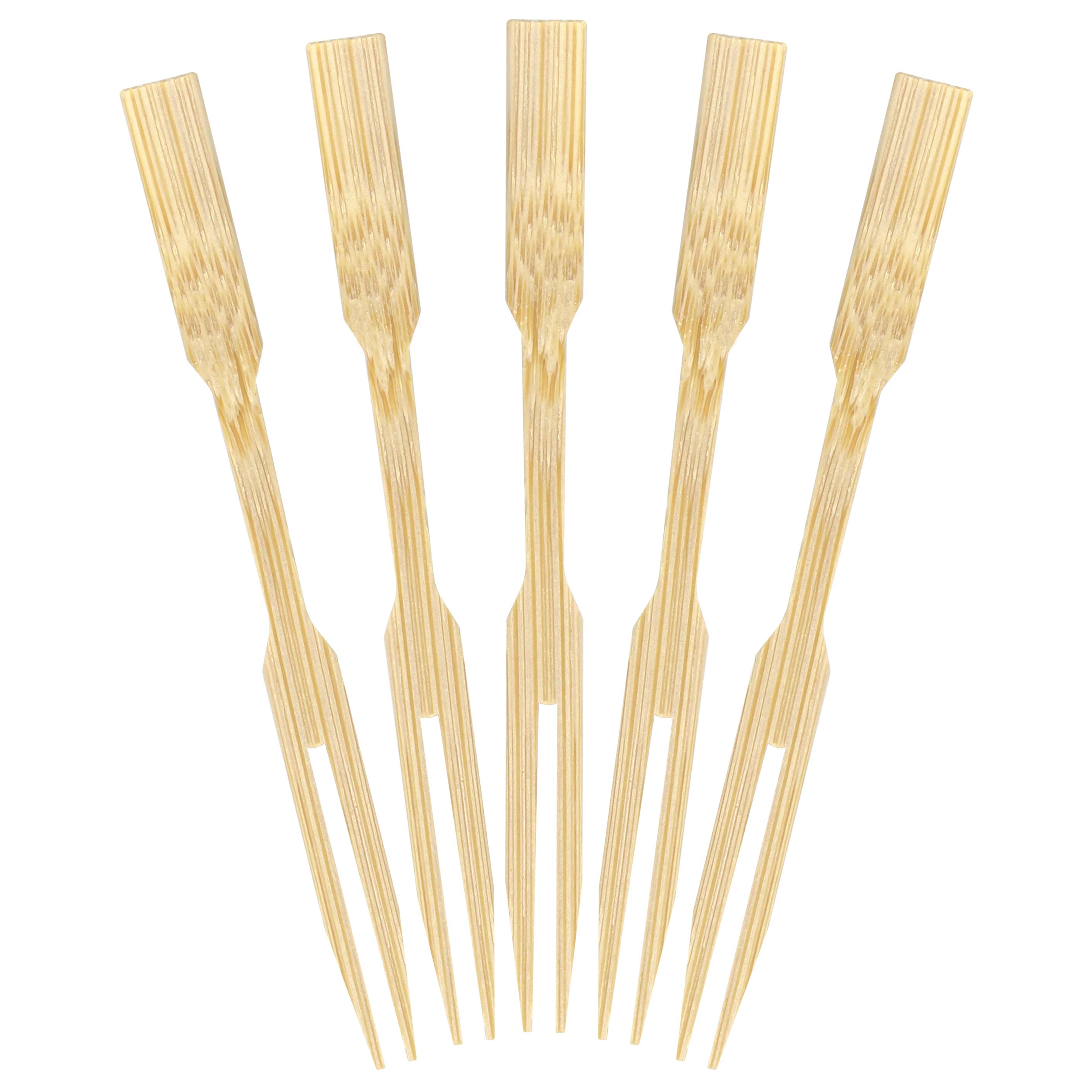 Mini Tasting Bamboo Forks
