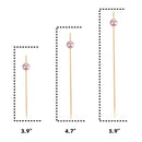 Pearl Bamboo Food Picks