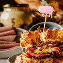 Pig Bamboo Food Picks