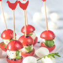 Rooster Bamboo Food Picks