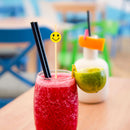 Smiley Face Bamboo Food Picks