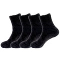 Men's Fuzzy Featherlight Socks with Grips