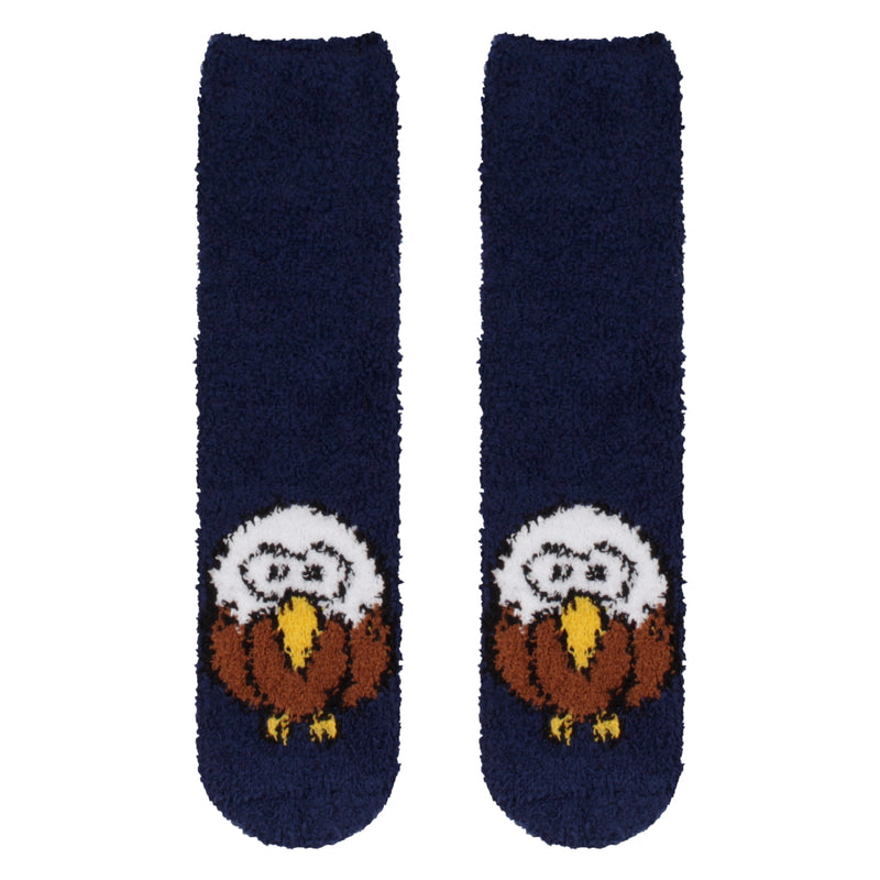 Women's Super Soft Cute Fuzzy Cozy Warm Animal Cabin Crew Socks