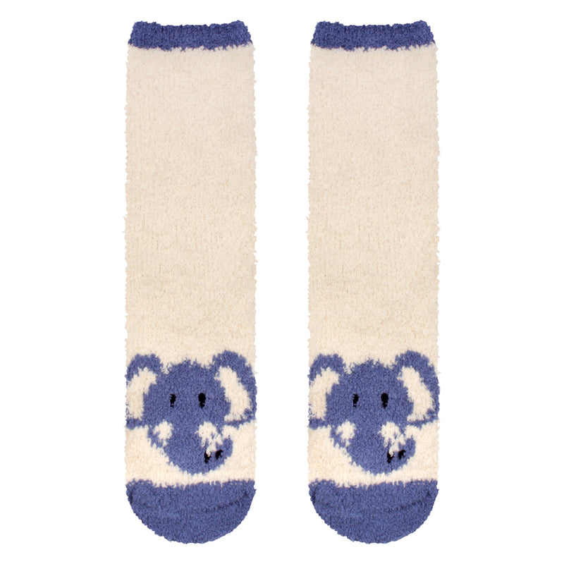 Women's Super Soft Cute Fuzzy Cozy Warm Animal Cabin Crew Socks