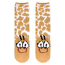 Women's Super Soft Cute Fuzzy Cozy Warm Animal Cabin Crew Socks