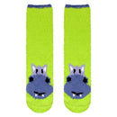 Women's Super Soft Cute Fuzzy Cozy Warm Animal Cabin Crew Socks