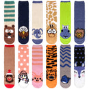Women's Super Soft Cute Fuzzy Cozy Warm Animal Cabin Crew Socks
