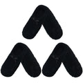 Women's Non-Slip Travel Footsie Slipper: 3 Pairs