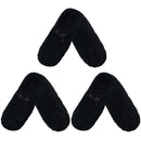Women's Non-Slip Travel Footsie Slipper: 3 Pairs