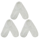 Women's Non-Slip Travel Footsie Slipper: 3 Pairs