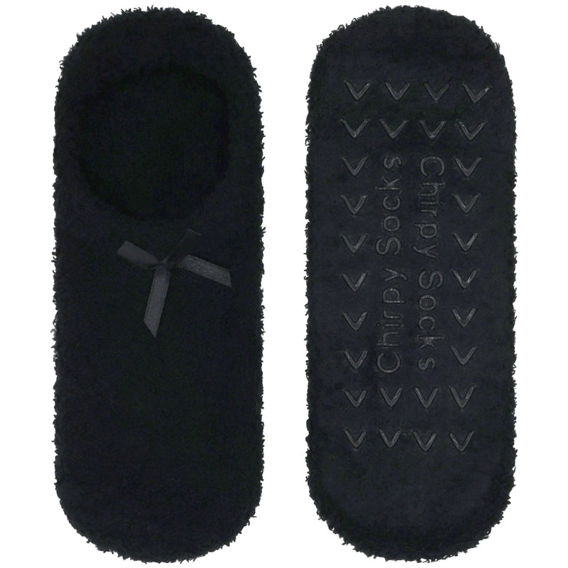 Women's Fuzzy Low Cut Non-Slip Travel Slippers