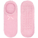 one pair pink fuzzy slipper