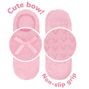 cute bow and non-slip grip