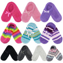 Women's Non-Slip Travel Footsie Slipper: 3 Pairs