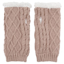 Lined Fingerless Gloves and Arm Warmers