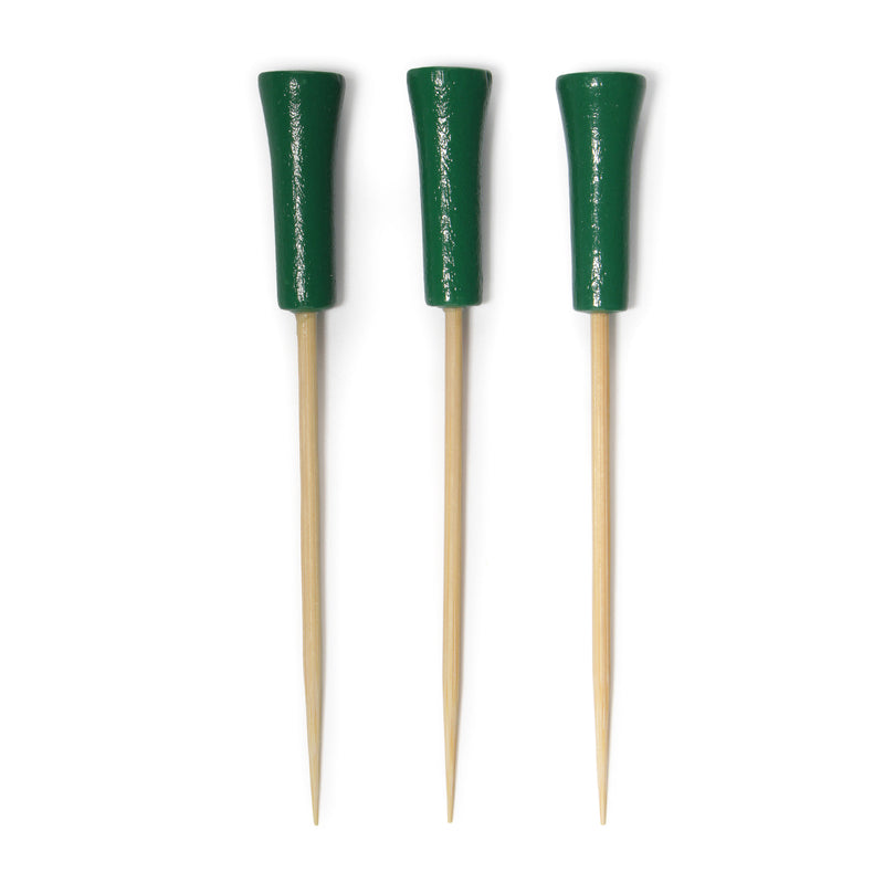 Bamboo Golf Tee Food Picks