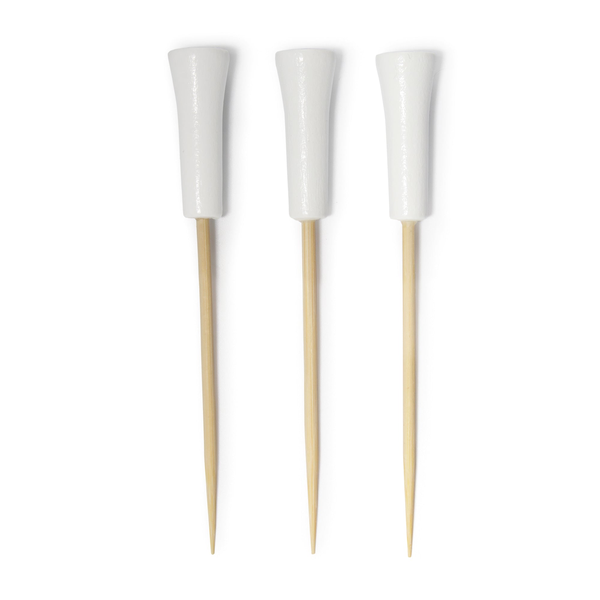 Golf Tee Bamboo Food Picks