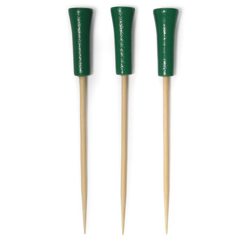 Bamboo Golf Tee Food Picks