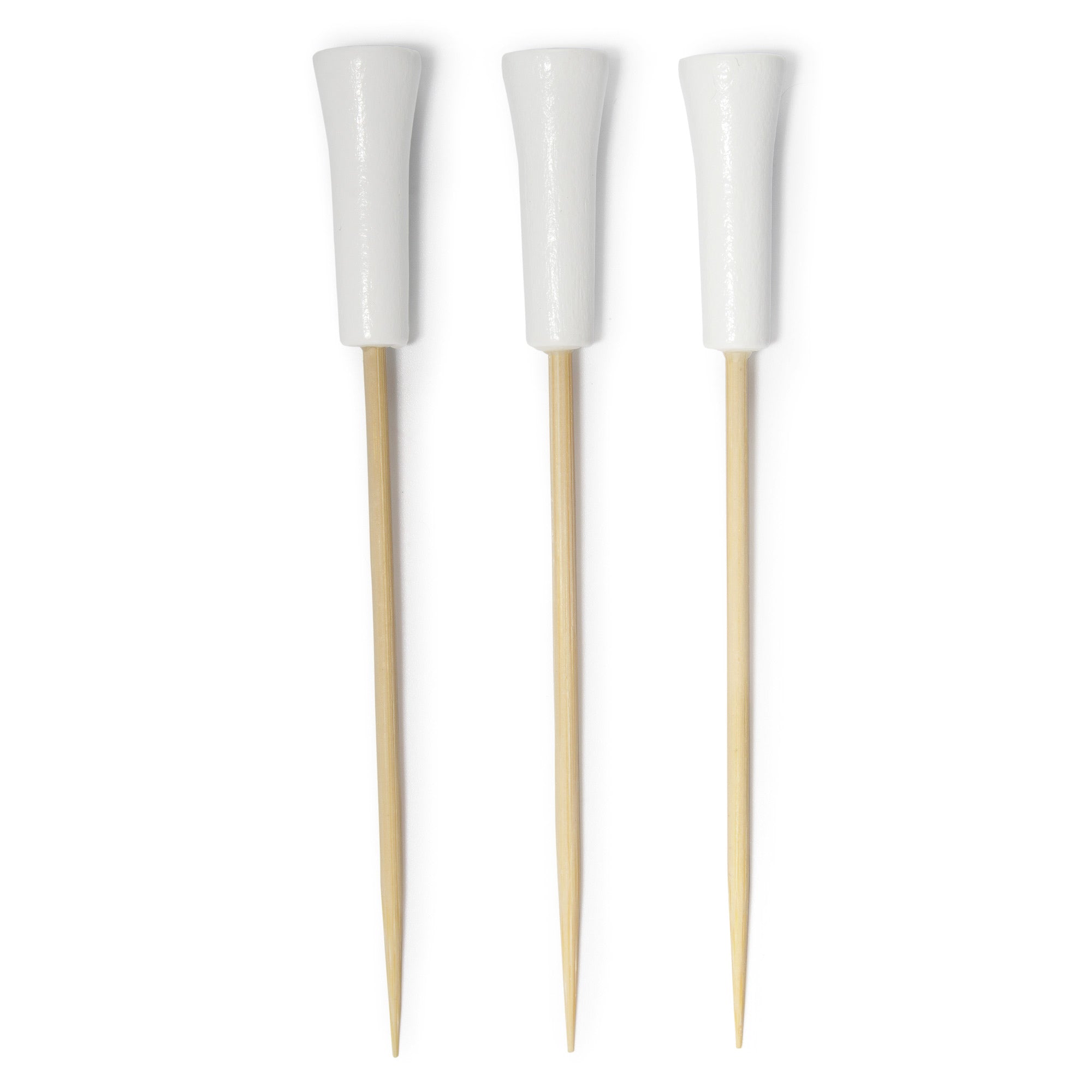 Golf Tee Bamboo Food Picks
