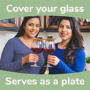 Wine Glass Topper Appetizer Plate