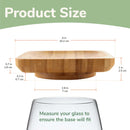 Wine Glass Topper Appetizer Plate