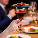 Wine Glass Topper Appetizer Plate