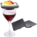 Wine Glass Topper Appetizer Plate