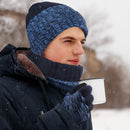 Unisex Winter Beanie, Infinity Scarf and Glove Set
