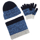 Unisex Winter Beanie, Infinity Scarf and Glove Set